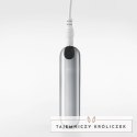 Crushious iMoan Srebrny Wibrujący Mini Masażer USB 10 Trybow 7,6 cm Crushious