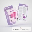 Minerva Zestaw Kubeczkow Menstruacyjnych S i L Rożowe + Woreczek Crushious