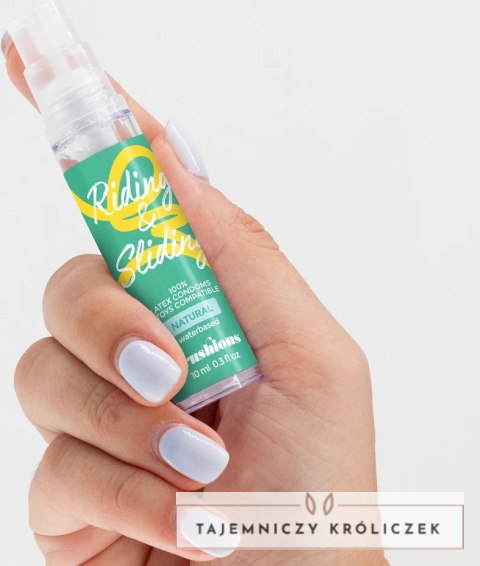 Riding & Sliding Żel Intymny na Bazie Wody 10 ml Bezzapachowy Vegan Crushious