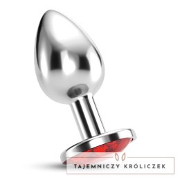 Crushious Bijou Metaliczna Ozdoba Intymna Large Czerwona 8cm Crushious