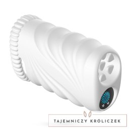 Crushious Nautilus Treningowa maszyna intymna z wibracją USB, biała Crushious