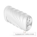 Crushious Nautilus Treningowa maszyna intymna z wibracją USB, biała Crushious