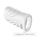 Crushious Nautilus Treningowa maszyna intymna z wibracją USB, biała Crushious