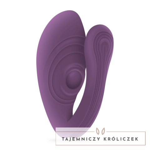 Crushious Pleasuriser fioletowy, ładowalny model C z żelem wodnym 50ml Crushious
