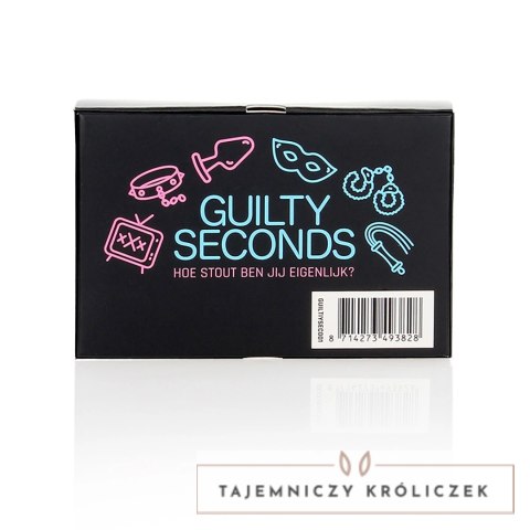 Guilty Seconds Gra Towarzyska - Szybka Rozgrywka dla Dorosłych 16+ Other
