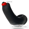 Hunkyjunk Buzzfuck Taint Vibe Sling Tar Ice - model z wibracją, elastyczny Hunkyjunk