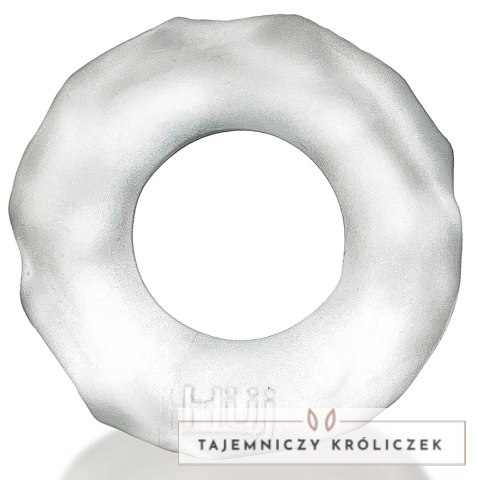 Hunkyjunk Fractal Pierścień Anatomiczny Plus+SILICONE Clear Ice Hunkyjunk