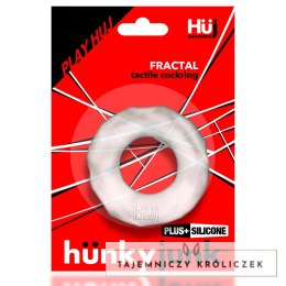 Hunkyjunk Fractal Pierścień Anatomiczny Plus+SILICONE Clear Ice Hunkyjunk