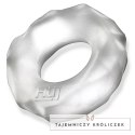 Hunkyjunk Fractal Pierścień Anatomiczny Plus+SILICONE Clear Ice Hunkyjunk