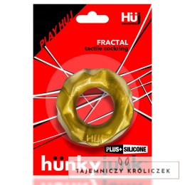 Hunkyjunk Fractal Pierścień Intymny Bronze Plus+Silicone Stretch Hunkyjunk