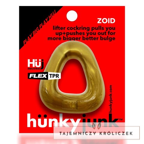 Hunkyjunk Zoid Trapaziod Lifter Pierścień Anatomiczny Bronze Metallic Hunkyjunk