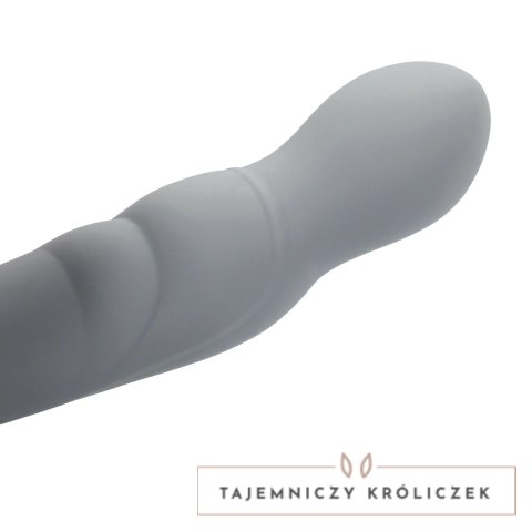 Loveline Gotham Grey - stymulator prostaty z pilotem obrotowy, szary Loveline by Shots