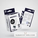 Quackers White - Kompaktowy Wibrujący Model USB 10 Trybow ABS 8,6 cm Crushious