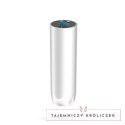 Quackers White - Kompaktowy Wibrujący Model USB 10 Trybow ABS 8,6 cm Crushious