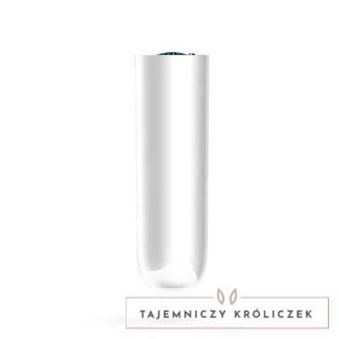 Quackers White - Kompaktowy Wibrujący Model USB 10 Trybow ABS 8,6 cm Crushious
