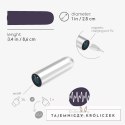 Quackers White - Kompaktowy Wibrujący Model USB 10 Trybow ABS 8,6 cm Crushious