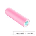 Quackers Wibrująca Kulka USB, 10 Trybow, Wodoodporna, Rożowa 8,6cm Crushious