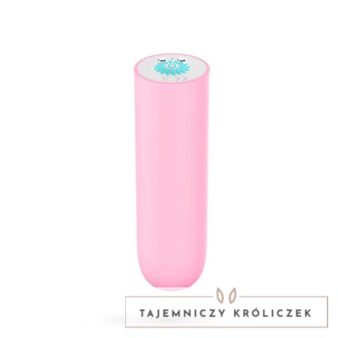 Quackers Wibrująca Kulka USB, 10 Trybow, Wodoodporna, Rożowa 8,6cm Crushious