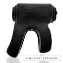 Revhammer Tar Ice/Red - Pierścieniowy system wibracyjny Plus+SILICONE Hunkyjunk