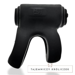 Revhammer Tar Ice/Red - Pierścieniowy system wibracyjny Plus+SILICONE Hunkyjunk