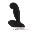 Sailor Black - Wibrujący anatomiczny masażer prostaty z pilotem USB Mjuze by Shots