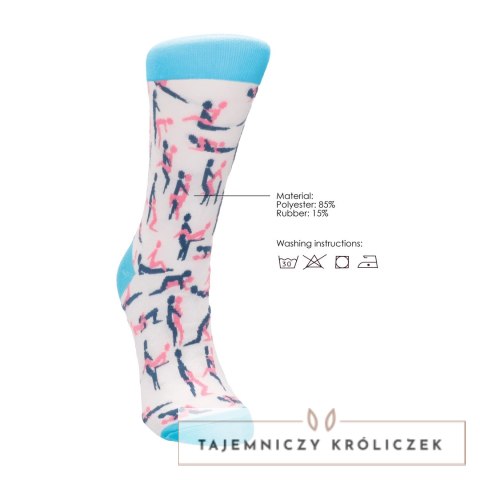 Shots Sutra Socks Skarpetki Męskie Rozmiar 42-46 Kolorowy Wzor Sexy Socks by Shots