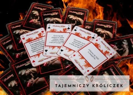 Grajmy Razem Rozkoszna Wojna - gra karciana dla par, 56 kart, 10x6 cm Kemis