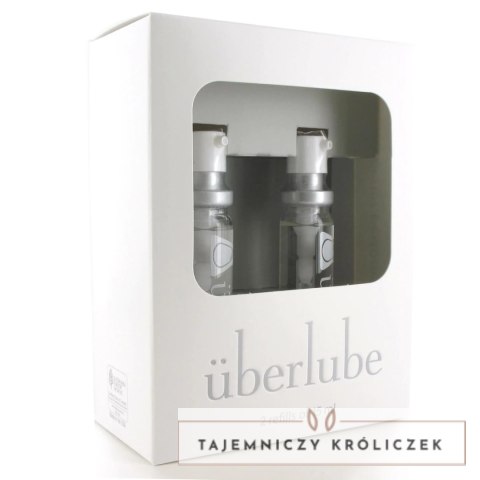 Uberlube Good-To-Go Refill 2x15ml - silikonowy środek poślizgowy Uberlube