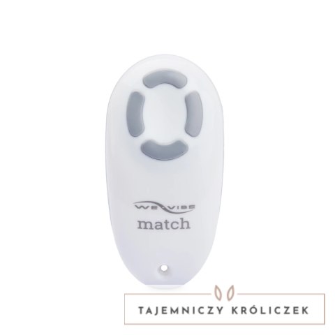 We-Vibe Match Model dla Par, pilot, wodoodporny, silikon, 10 trybow We-Vibe