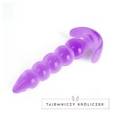 Crushious Draco korek anatomiczny Lila 12 cm ergonomiczny silikon Crushious
