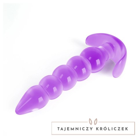 Crushious Draco korek anatomiczny Lila 12 cm ergonomiczny silikon Crushious