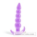 Crushious Draco korek anatomiczny Lila 12 cm ergonomiczny silikon Crushious