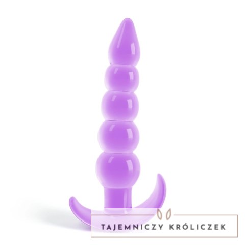 Crushious Draco korek anatomiczny Lila 12 cm ergonomiczny silikon Crushious