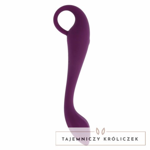 Evolved Lochness model z uchwytem, silikonowy, 19 cm, fioletowy Evolved