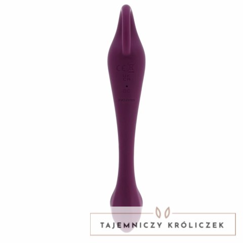 Evolved Lochness model z uchwytem, silikonowy, 19 cm, fioletowy Evolved