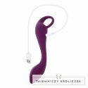 Evolved Lochness model z uchwytem, silikonowy, 19 cm, fioletowy Evolved