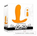 Evolved Novelties Creamsicle Orange - Wibrująca zatyczka analna z pilotem Evolved