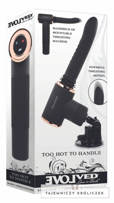 Evolved Too Hot To Handle Intymny System z Podgrzewaniem Czarny Evolved