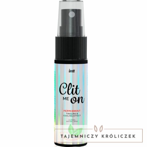 INTT Releases Clit Me On Spray Miętowy 12 ml - Roślinny Ekstrakt Amazonii INTT