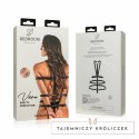 Obsessive Vera uprząż regulowana czarna system paskow Bedroom Fantasies