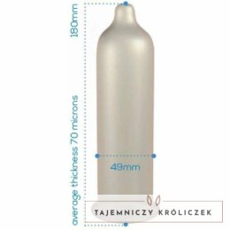 Pasante Closer Fit prezerwatywy 49mm, opakowanie 144 sztuki, lateks PASANTE