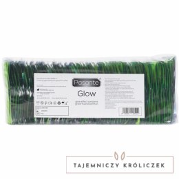 Pasante Glow 144 szt. prezerwatywy świecące w ciemności 53 mm PASANTE