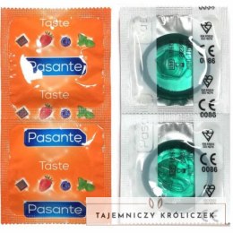 Pasante Mint 53 mm - prezerwatywy miętowe 144 sztuki, gładkie, zielone PASANTE