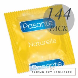 Pasante Naturelle 144 szt. - zestaw prezerwatyw klasycznych, naturalny kolor PASANTE