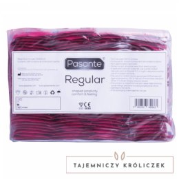 Pasante Regular 144 szt. - prezerwatywy anatomiczne, naturalny kolor PASANTE