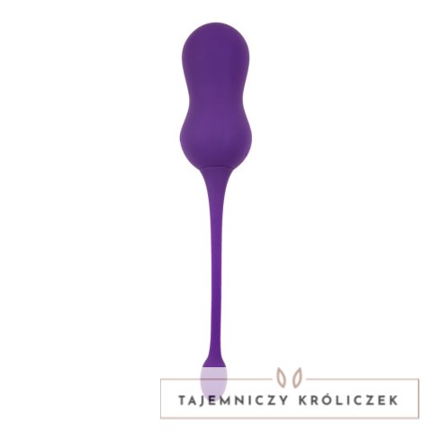 Playboy Pleasure Double Time - Wibrujące kulki Kegla z pilotem, silikon Playboy
