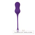 Playboy Pleasure Double Time - Wibrujące kulki Kegla z pilotem, silikon Playboy
