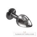 Playboy Pleasure Zestaw 3 metalowych zatyczek treningowych hematyt Playboy