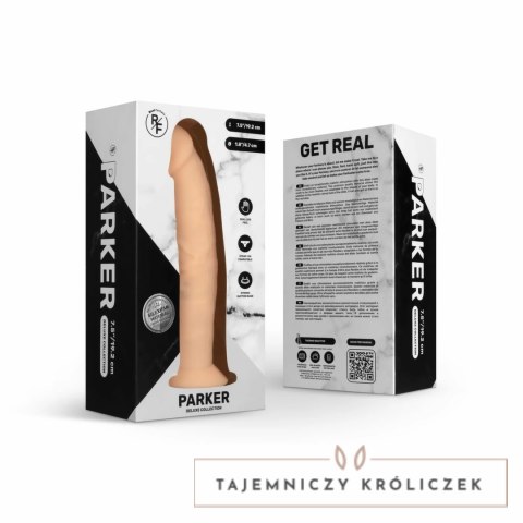 Real Fantasy Deluxe Parker 18 cm - model anatomiczny z przyssawką, Silexpan Real Fantasy