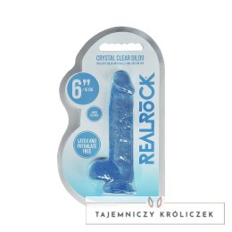 RealRock Crystal Clear 17 cm - Model anatomiczny z przyssawką RealRock by Shots